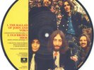 THE BEATLES U.K. ISSUE PARLOPHONE PICTURE DISC THE BALLAD OF JOHN AND YOKO + 1