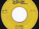 Hypnotic Rockabilly SLEEPY LA BEFF All Alone / I'm Through 45 Starday HEAR