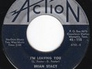 Memphis Teen Garage R&B BRIAN STACY Leaving You / Young Man Blue 45 Action HEAR