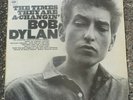 LP BOB DYLAN The Times they are A-changing 60s Reissue CBS Orange Label + inner