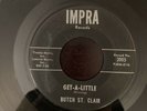 Butch St Clair Get A Little / Tell Me... private rockabilly 45 rare Impra *hear*