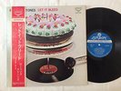 The Rolling Stones LET IT BLEED JAPAN ORIGINAL LONDON SLC 300 W/OBI LYRIC POSTER
