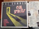 THE DAMNED - Evil Spirits WHITE VINYL Original Punk LP Record