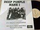 DEEP PURPLE-MARK ONE-LP Mexico Promo Radio Unique Cover PS EMI