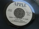 Z17 APPLE S-45X-47664 PROMO JOHN & YOKO ONO HAPPY XMAS WAR IS OVER LISTEN