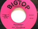 45 RPM  OLDIES DEL SHANNON, RUNAWAY / JODY