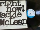 Jackie McLean Right now w.L.Willis-C.Jarvis Blue Note (Japan) insert