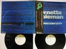 ORNETTE COLEMAN PARIS CONCERT TRIO PA-7169,70 Japan OBI VINYL 2LP