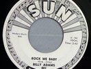 HEAR IT 60's Blues Promo 45 rpm record Billy Adams 