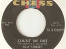 BILLY STEWART Count Me Out A Fat Boy Can Cry CHESS PROMO NORTHERN SOUL USA 45