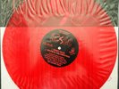 Disque vinyle rouge promo radio AC DC Thunderstruck The razors edge