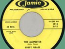 BOBBY PLEASE & PLEASERS The Monster / The Switch 45rpm Jamie 1959 nice copy