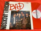 MICHAEL JACKSON “Bad” Original 12” “RED” VINYL Single EX 1987 USA 651100 6 EPIC