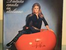 Dalida . Canta in italiano . Original avec une dédicace authentique .