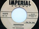 45 RPM ROCK THE SIDEWINDERS, GULLEY WASHER / SIDEWINDER