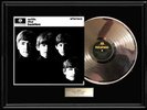 WITH THE BEATLES WHITE GOLD SILVER PLATINUM TONE RECORD LP ALBUM NON RIAA AWARD