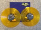 RARE ELVIS RECORD: 2LP THE COMMEMORATIVE ALBUM. GOLD VINYLS LTD & NUMBERED VGC