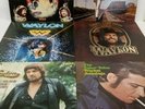 WAYLON JENNINGS (6 LP's) Live, Greatest Hits, The Taker/Tulsa, 1 and Only...VG+