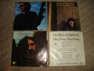 4 George Harrison 45 rpm Records Ding Dong Got My Mind Set On You  My Sweet Lord