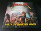 METALLICA - destroyed in the mosh -  LP  - green vinyl