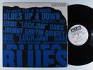 EDDIE LOCKJAW DAVIS/JOHNNY GRIFFIN Blues Up & Down JAZZLAND LP VG+ mono wlp ^