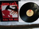 Metallica - Kill em all LP 1st Press MFN RARE OIS  *megadeth testament anhtrax