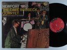 DAVE BRUBECK QUARTET Newport 1958 COLUMBIA LP VG+ mono 6-eye ^