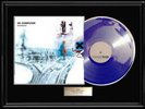 RADIOHEAD OK COMPUTER WHITE GOLD SILVER  PLATINUM TONE RECORD  LP RARE NON RIAA