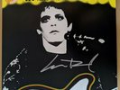 Lou Reed SIGNED Transformer vinyl LP record 1972 NM Velvet Underground