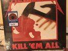 METALLICA - KILL 'EM ALL Walmart Exclusive  Fire Engine Red Vinyl New/Sealed