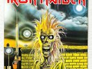 IRON MAIDEN . same LP rare 1980 German BEIGE LABELS Metallica Judas Priest Sodom