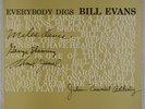 BILL EVANS: Everybody Digs Bill Evans US Riverside Mono Jazz LP NM Vinyl