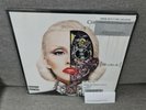 Christina Aguilera Bionic Clear Black Splatter Vinyl LP Record Hyper Sticker