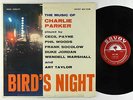 V/A - Bird's Night LP - Savoy - Savoy-12138 Mono DG RVG VG+