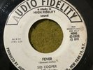 SID COOPER - FEVER / MOANIN - PROMO 45 - AUDIO FIDELITY - POPCORN MOD R&B