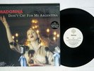 MADONNA Don't Cry For Me Argentina WARNER 0 43809 US SHRINK VINYL LP