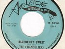 Doo Wop THE CHANDELIERS Blueberry Sweet / One More Step ANGLETONE 45 VG++/EX
