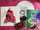 DU BLONDE HOMECOMING EDITION LTD SIGNED COVER & PRINT WHITE VINYL 200 ONLY