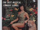 BEST MUSICAL COMEDY Various Artists HALO LP bettie page cheesecake cover only ^
