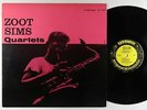 Zoot Sims - Quartets LP - Prestige - OJC-242 VG+