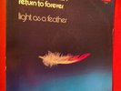 CHICK COREA - Light as a Feather  POLYDOR 5525 {nm orig} w/Stanley Clarke - NICE