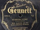 78 record Electrobeam Gennett 6342 Walt Anderson - Alabama Stomp/Mokus