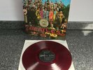 LP THE BEATLES Sgt Pepper's Lonely Hearts Club Band JAPAN 1ST PRESS RED VINYL