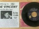 RARE 45 SP GENE VINCENT BE BOP A LULA WITH INSERT