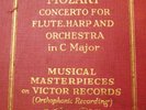1930 Marcel MOYSE FLUTE LILY LASKINE Harp Mozart Concerto C Major Coppola M-141