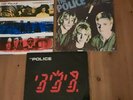 THE POLICE - OUTLANDOS D'AMOUR,SYNCRONICITY,GHOST IN MACHINE. 12” VINYL LP.x3