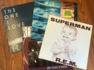 R.E.M. 4 x vinyl 12 inches 'rockville''superman''worksong''the one I love'