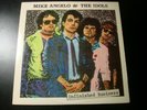 MIKE ANGELO & THE IDOLS UNFINISHED BUSINESS LP RECORD WITH INSERT