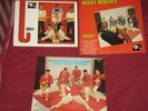 3 VINYLES DOUG FOWLKES ET LES AIREDALES VOCAL ROCKY ROBERTS TWIST ROCKS BIRD