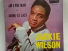 Jackie Wilson AM I THE MAN / ALONE AT LAST (SOUL 45/PS) #55170 PLAYS VG+ TO VG++